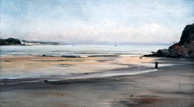 Nousuvesi lauantaiaamuna, 1876. tekijältä Emmanuel Lansyer