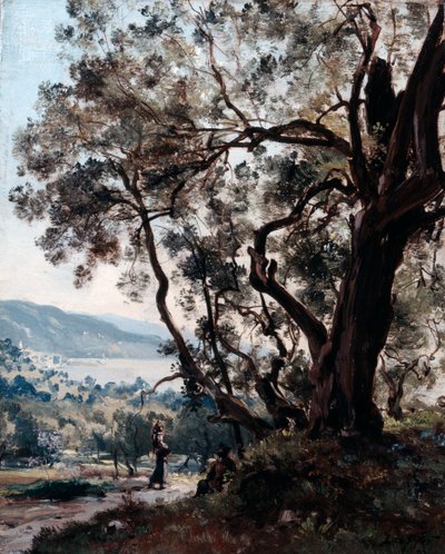 Roquebrune, 1892 tekijältä Emmanuel Lansyer