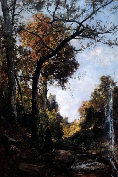 Syksykävely, 1869. tekijältä Emmanuel Lansyer