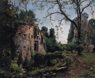 Bastion des Ormes, Château de Clissonin sisäpiha tekijältä Emmanuel Lansyer