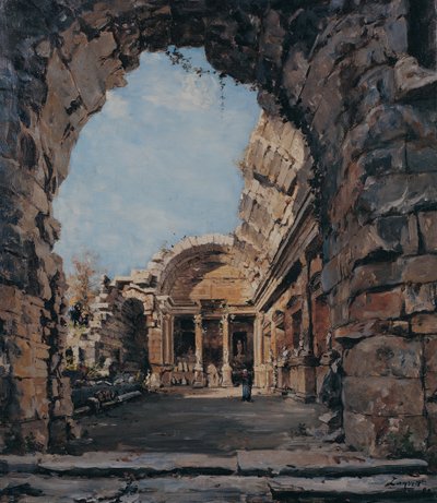Dianan temppeli, Nîmes tekijältä Emmanuel Lansyer