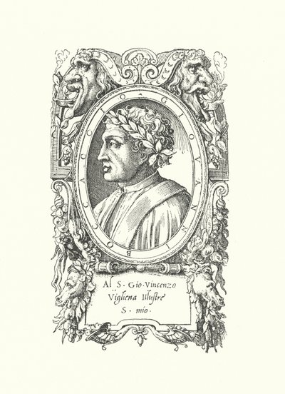 Giovanni Boccaccio, italialainen runoilija, kirjailija ja humanisti tekijältä Enea Vico