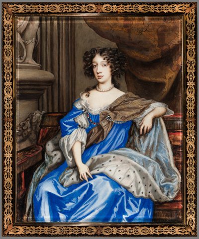 Modenan Marian muotokuva, n. 1673. tekijältä English Nicholas Dixon c. 1645¨after 1708.