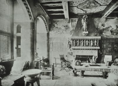 9 Melbury Road: salonki, 1890 tekijältä English Photographer