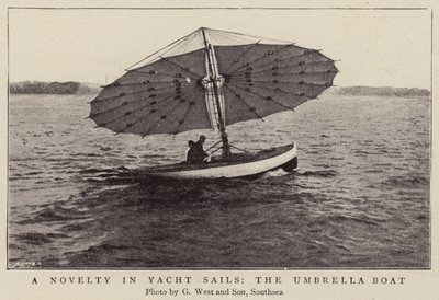 Uutuus Yacht Sailsissa, sateenvarjovene tekijältä English Photographer