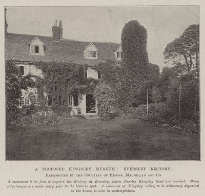 Ehdotettu Kingsley-museo, Eversley Rectory tekijältä English Photographer