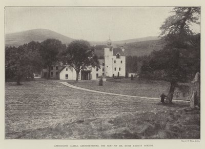Abergeldien linna, Aberdeenshire, herra Hugh Mackay Gordonin kotipaikka tekijältä English Photographer