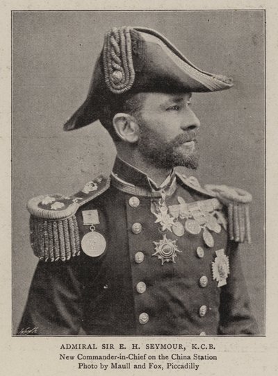 Amiraali Sir E H Seymour, KCB tekijältä English Photographer