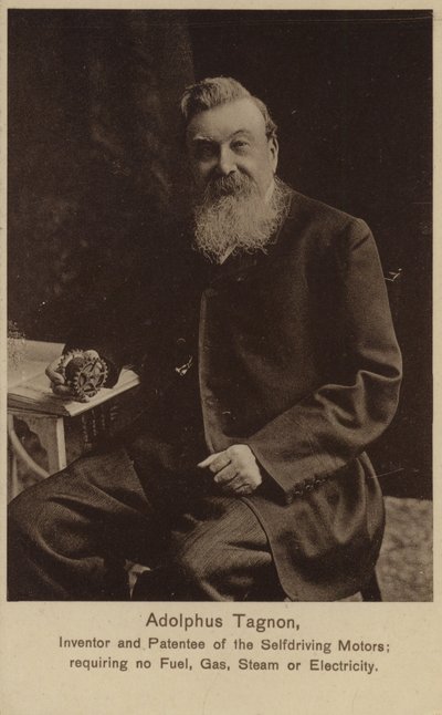 Adolphus Tagnon, itseohjautuvien moottoreiden keksijä tekijältä English Photographer
