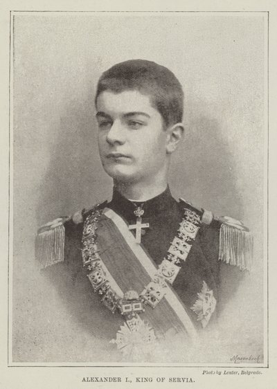 Aleksanteri I, Serbian kuningas tekijältä English Photographer