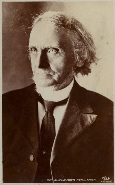Alexander Maclaren (1826-1910), skotlantilaista alkuperää oleva englantilainen nonkonformistiministeri tekijältä English Photographer