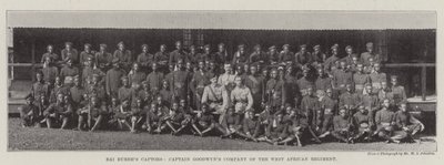 Bai Burehs Captors, kapteeni Goodwyns Company Länsi-Afrikan rykmentistä tekijältä English Photographer
