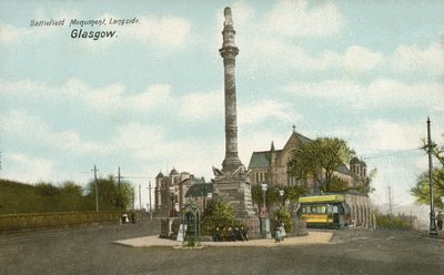 Battle of Langside Monument, Glasgow (foto en color) finlandès tekijältä English Photographer