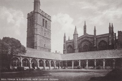 Bell Tower and Cloisters, New College, Oxford tekijältä English Photographer