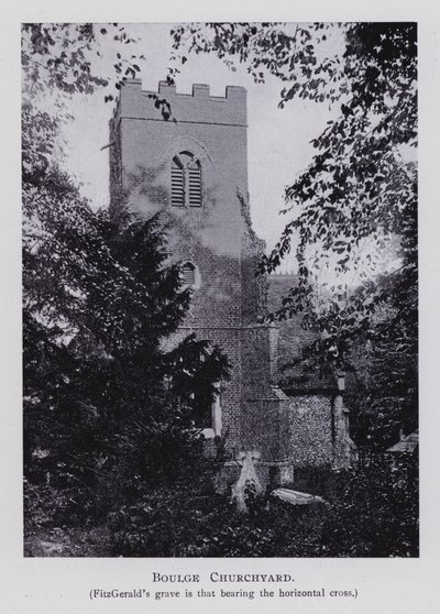 Boulge Churchyard (m/w kuva) tekijältä English Photographer