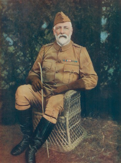 Prikaatikenraali J. G. Dartnell. Vapaaehtoisprikaatin komentaja, Natal Field Force tekijältä English Photographer
