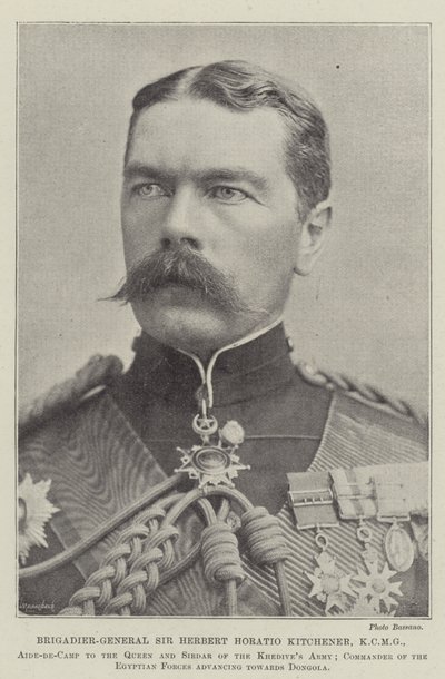 Prikaatikenraali Sir Herbert Horatio Kitchener, KCMG tekijältä English Photographer