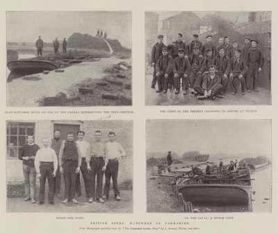 Brittibuurit, hollantilaiset Yorkshiressa tekijältä English Photographer
