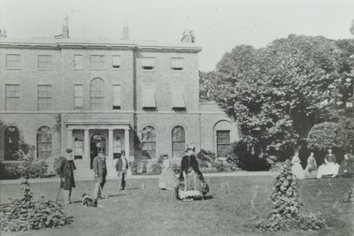Broomwood House, Broomwood Road: takakorkeus, Lontoo, 1890 tekijältä English Photographer
