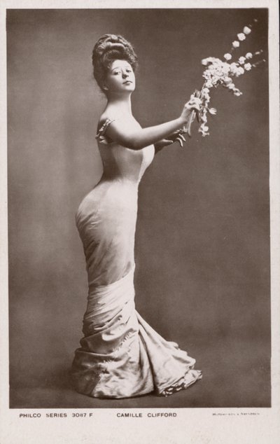 Camille Clifford, alkuperäinen Gibson Girl (m/w kuva) tekijältä English Photographer