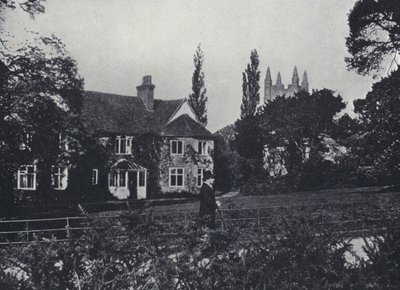 Canon Kingsley ja hänen kotinsa, Eversley Rectory, Hampshire (m/v kuva) tekijältä English Photographer