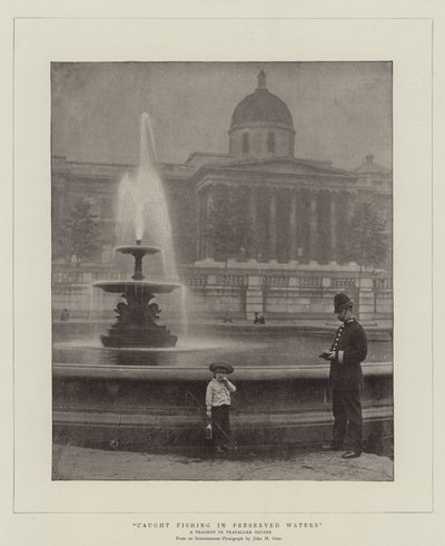 Kalastuskalastus säilyneillä vesillä, tragedia Trafalgar Squarella tekijältä English Photographer