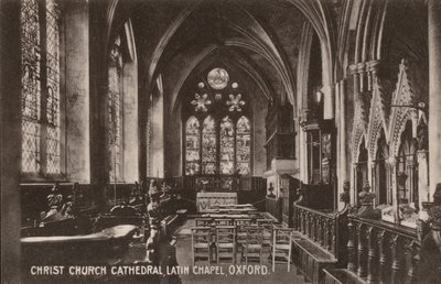 Christ Church Cathedral, Latin Chapel, Oxford (m/w kuva) tekijältä English Photographer