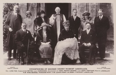 George Henry Hubert Lascellesin ristiäiset tekijältä English Photographer