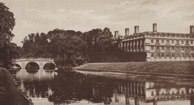 Clare College and Bridge, Cambridge (m/v kuva) tekijältä English Photographer