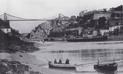 Clifton and Suspension Bridge (m/w kuva) tekijältä English Photographer