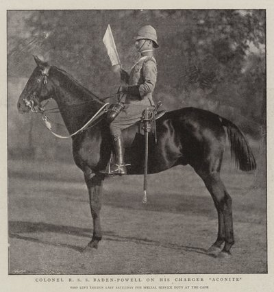 Eversti R S S Baden-Powell Charger Aconitellaan tekijältä English Photographer