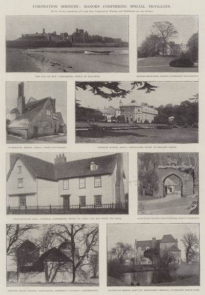 Kruunauspalvelut, erityisetuja myöntävät kartanot tekijältä English Photographer