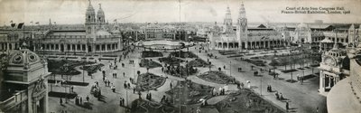 Congress Hallin taidetuomioistuin, ranskalais-brittiläinen näyttely, Lontoo, 1908 tekijältä English Photographer