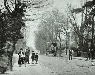 Crouch End Hill, Crouch End, 1894 tekijältä English Photographer