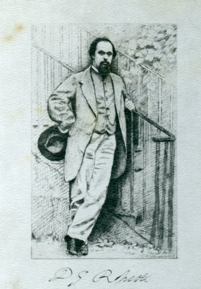 Dante Gabriel Rossetti (1828-82) tekijältä English Photographer