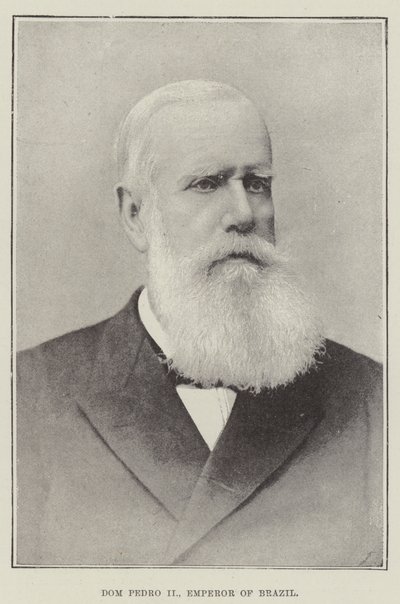 Dom Pedro II, Brasilian keisari tekijältä English Photographer
