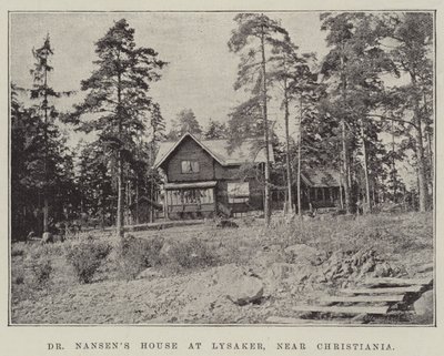 Tri Nansens House Lysakerissa, lähellä Christianiaa tekijältä English Photographer