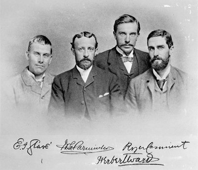 E.J. Glave, W.G. Parminter, Herbert Ward ja Roger Casement tekijältä English Photographer