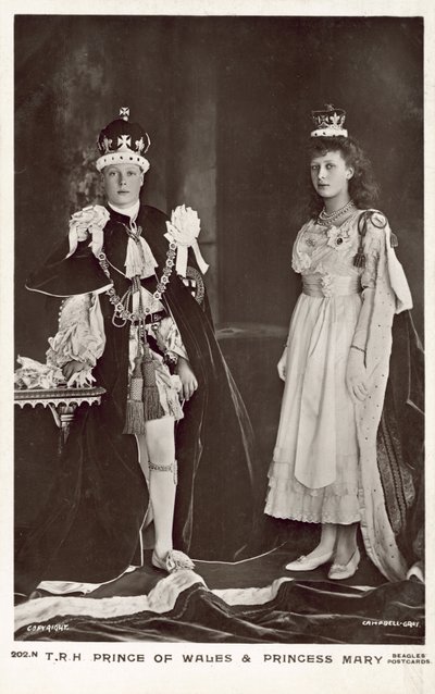 Edward, Walesin prinssi ja Mary, prinsessa Royal tekijältä English Photographer