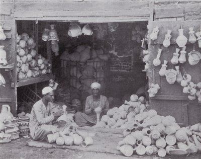 Egypti: arabit myyvät vesi- ja vesijäähdyttimiä (m/v kuva) tekijältä English Photographer