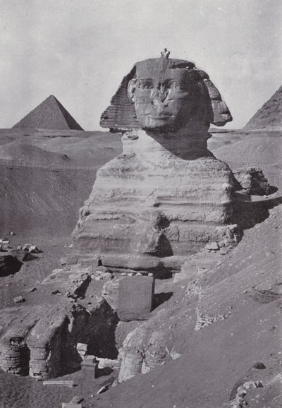 Egypti: Sfinksi (m/w kuva) tekijältä English Photographer