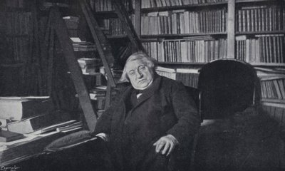 Ernest Renan tutkimuksessaan (m/w kuva) tekijältä English Photographer