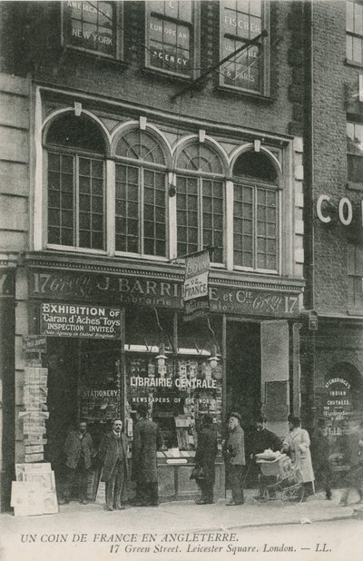 French Bookshop, 17 Green Street, Leicester Square, Lontoo. tekijältä English Photographer