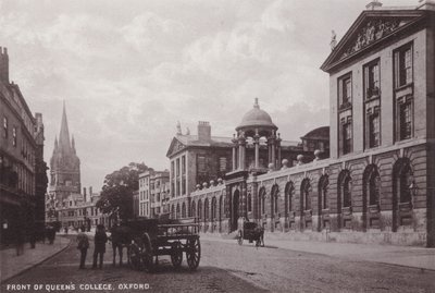 Queens Collegen edessä, Oxfordissa tekijältä English Photographer