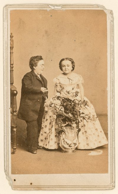 Kenraali Tom Thumb ja hänen vaimonsa tekijältä English Photographer