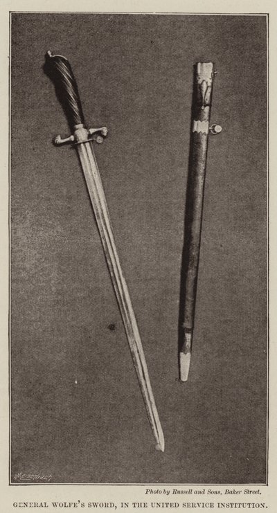 Kenraali Wolfes Sword, Yhdistyneessä palvelulaitoksessa tekijältä English Photographer