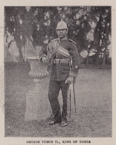 George Tubon II, Tongan kuningas tekijältä English Photographer