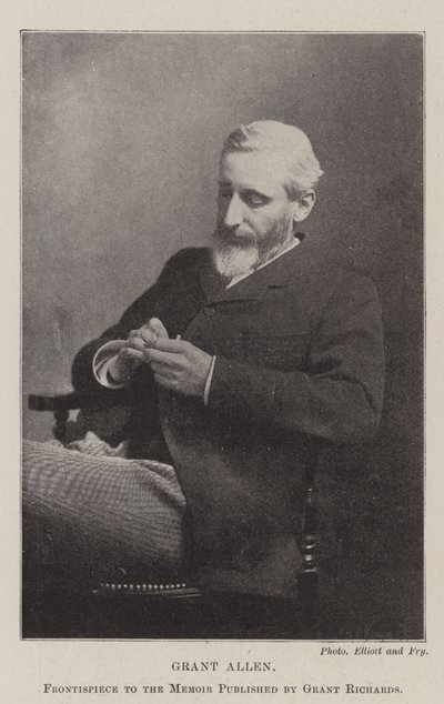 Grant Allen tekijältä English Photographer