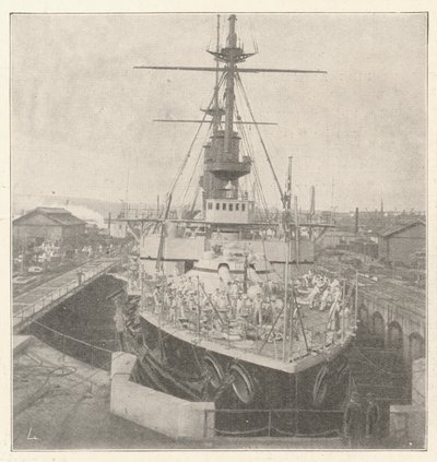 HMS Implacable, Battenbergin prinssi Louisin tilaama tekijältä English Photographer