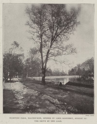 Hampden Park, Eastbourne, avasi Lord Rosebery, 12. elokuuta, Drive by the Lake tekijältä English Photographer